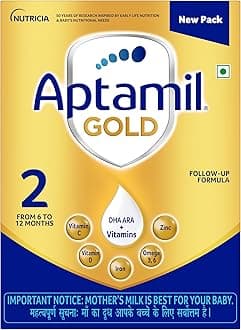 Aptamil Gold 2 Follow up Infant Formula Powder (After 6 months), Stage 2 - 400g Bag-In-Box