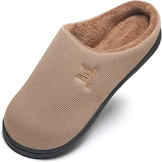 MAIITRIP Memory Foam Clog Slippers for Men House Indoor Outdoor,Cozy Winter Warm Non Slip Slip on Men's House Shoes Bedroom Casual,lightweight Slip Resistant Rubber