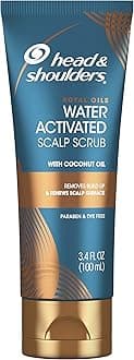 Royal Oils Water Activated Scalp Scrub With Coconut Oil Dye Free, 3.4 Fl Oz