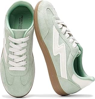 Project Cloud Sneakers for Women - Lace-up Shoes for Women Trendy Women Sneakers, Memory Foam Women's Fashion Sneakers Shoes Women Footwear - Non-Slip Womens Shoes (Irita)