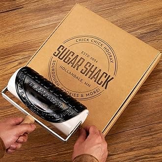 Extra Large Custom Logo Stamp for Large Prints, Easy to Use Rolling Stamp for Paper, Fabric, Cardboard & More