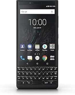 Blackberry Key2 64GB Single-SIM Display, Android 8.1, Octa-Core, 12MP+12MP Dual] - QWERTZ - black