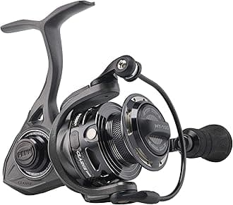 Penn Clash II Spinning Reel - Lightweight Saltwater Shore and Kayak Fishing Reel for Lure Fishing - Sea Fishing Reel for Bass, Pollack, Cod, Wrasse, Grey/Black