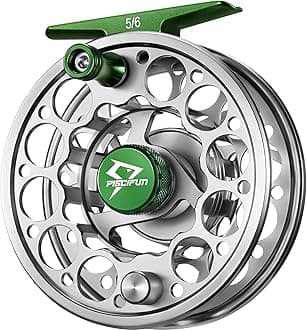 Sword Fly Fishing Reel with CNC-machined Aluminum Alloy Body 3/4, 5/6, 7/8, 9/10 Weights(Black, Gunmetal, Pink, Space Gray)