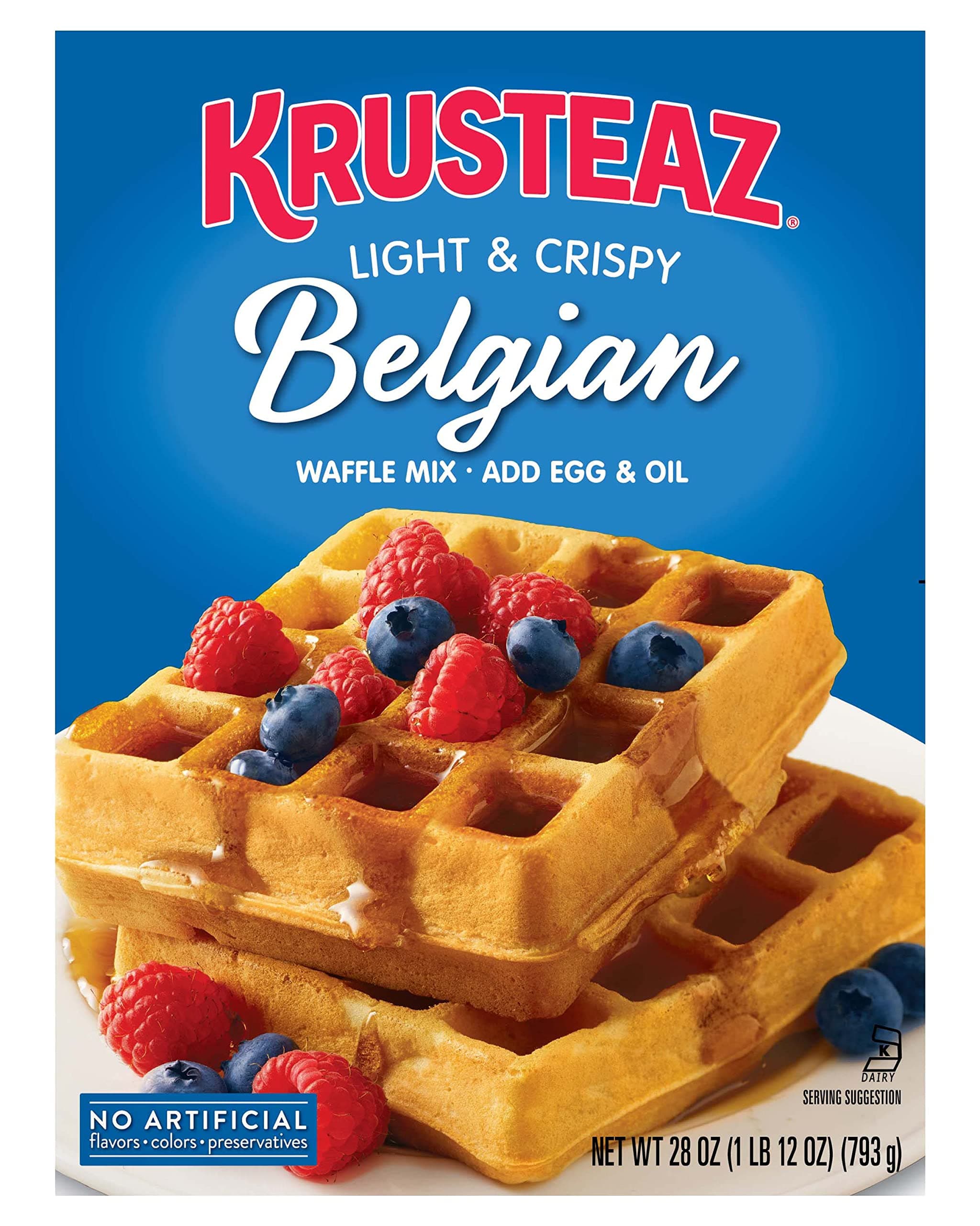 Krusteaz Belgian Waffle Mix