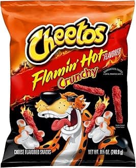 CheetosSpciy Flamin Hot Crunchy 8oz/226.8g US IMPORT