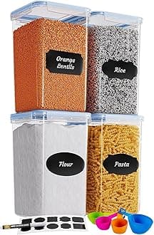Chef's PathExtra large Rice Containers Pack of 4 - Blue