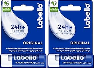 – Labello 24H Melt-In Moisture Lip Balm Original 4.8g (Pack of 2)