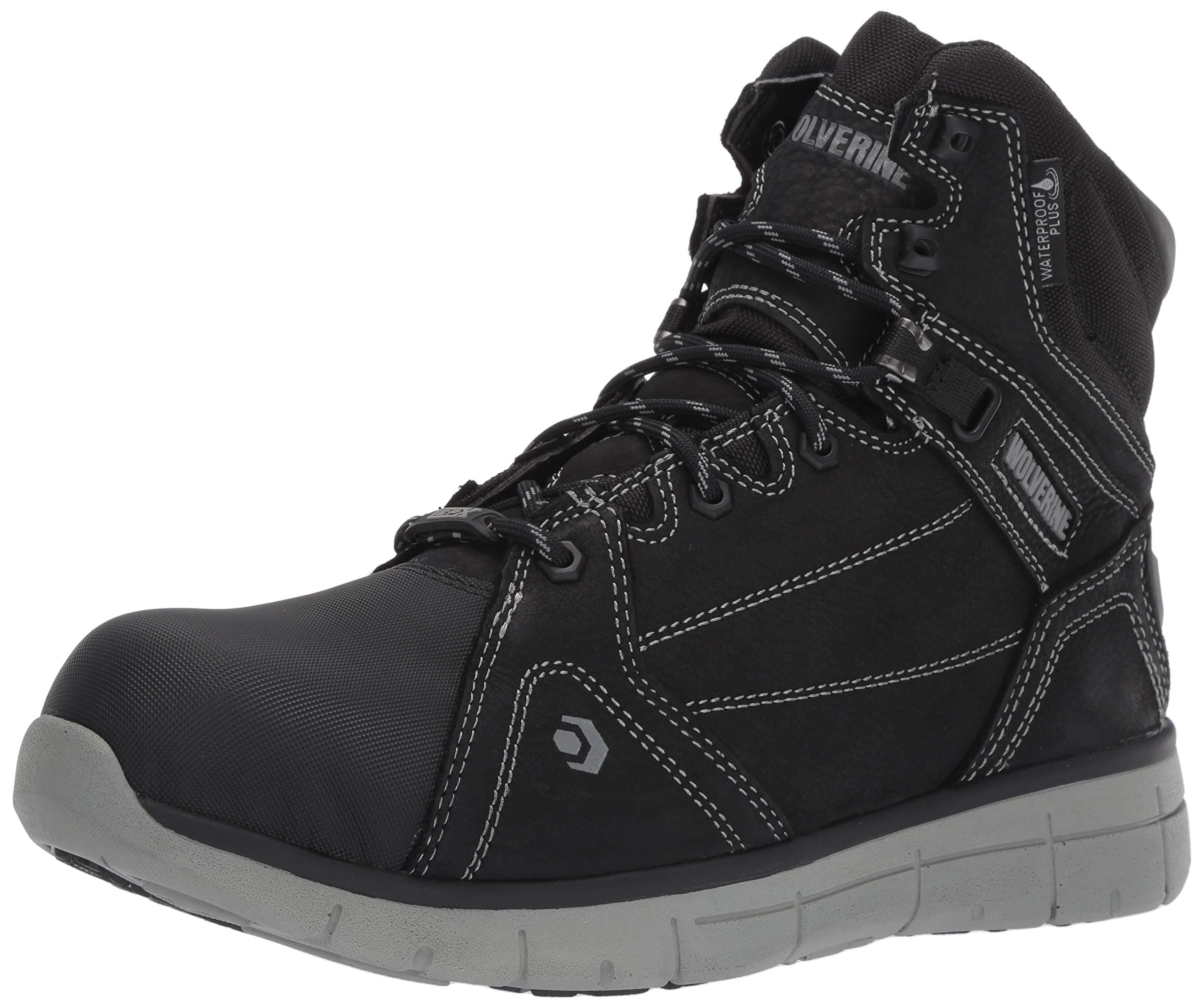 Men's Rigger WPF Composite-Toe Mid Wedge Construction Boot