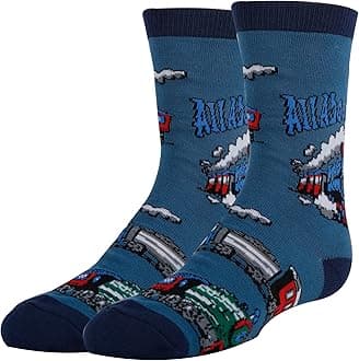 Kid's Novelty Cute Crew Socks, Funny Crazy Silly Cool Casual Dress Socks for Boy and Girl, Size 1-5