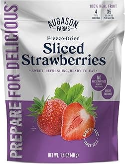 Freeze Dried Strawberries Resealable Bag 40ml