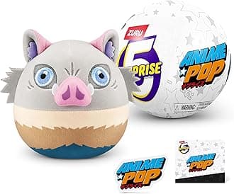Anime Pop Series 1 5" Plush, Mystery Unbox Anime Characters, Naruto, Demon Slayer, Bleach and more by ZURU