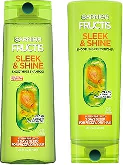 Garnier Fructis Sleek and Shine 22 fl; oz; - 1 Shampoo + 1 Conditioner (Family Size)