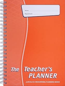 Educational Planning Books LtdThe Teacher's Planner 2024-25: A4, Orange, 10 Period (TP5-O)