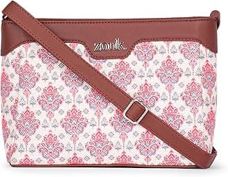 ZOUK Harmony Sling Bag | Crossbody Bags for Women | Women's Handbags | Stylish | Vegan Leather Evening Bag | Travel & Office Use | Purse and Wallet