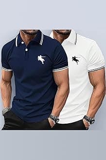 Lymio Polo T Shirt for Men || T Shirt for Man || Collar T Shirt Style Men (Packs Also Available) (Polo-18-21)