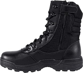 Men's Military Tactical Work Boots Side Zipper Jungle Army Combat Bootie