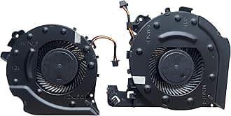 Laptop Cooling Fan Set for HP SPS-L20334-001 SPS-L20335-001 CPU + GPU 3W 12V 4-Pin 3000rpm 20dB(A) Air Cooling Fan
