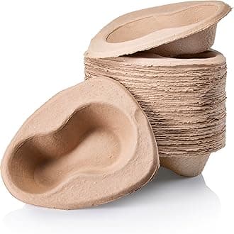 10 x Easy Care Solution | Disposable Bed Pan | 2000ml 1 Pack of 10