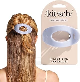 - Medium Flat Claw Clips for Women - Stylish Flat Hair Clips, Strong Hold for Thick & Fine Hair | Non-Slip for Secure, Comfortable All-Day Wear | Ideal Gifts for Women - Hydrangea Breeze