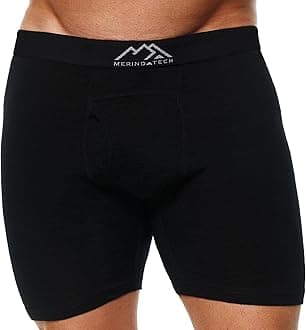 100% Merino Unterwäsche Herren - Boxershorts Herren Merinowolle, Unterhosen Männer Atmungsaktiv, Geruchsfreie Und Feuchtigkeitsableitend
