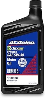 ACDelco Professional 10-9230 (88865551) 5W-30 Synthetic Motor Oil - 1 qt