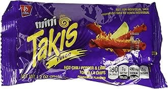 Mini Takis Fuego (9 Bags-1.2oz) - 2 pack