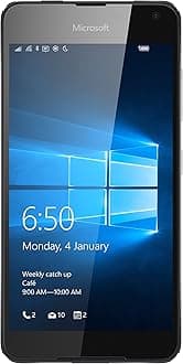 Microsoft Lumia 650 Single SIM 16GB (GSM Only, No CDMA) Factory Unlocked 4G/LTE - International Version with No Warranty (Black)