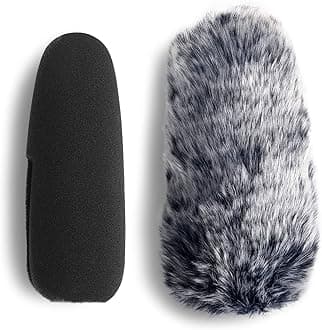 Microphone DeadCat for Rode VideoMic Pro+ On-Camera Microphone. Bestshoot Windscreen Blocker Protection Cover Furry Microphone DeadCat for Rode VideoMic Pro+ On-Camera Microphone (2 Pack)