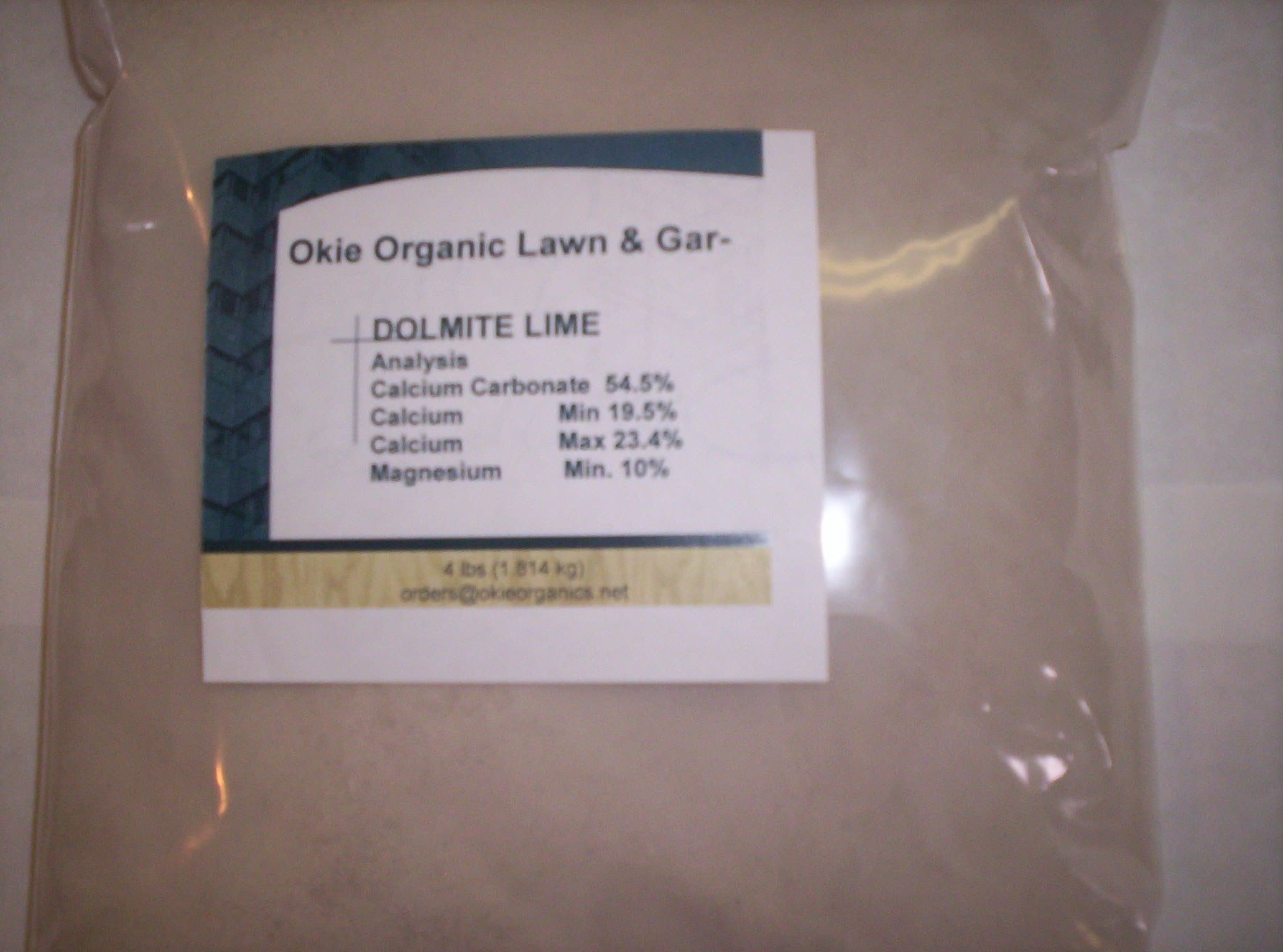 Dolomite Lime 8 lb. bag