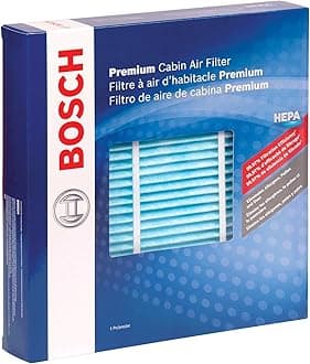 BOSCH 6007C HEPA Cabin Air Filter - Compatible With Select Infiniti QX56; Nissan Armada, Titan, 1 Count (Pack of 1)