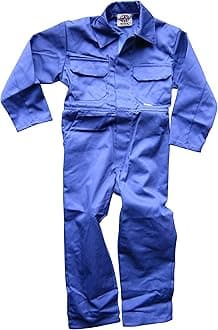 WWK Kids Childrens Boilersuit Overall Coverall Girls Boys