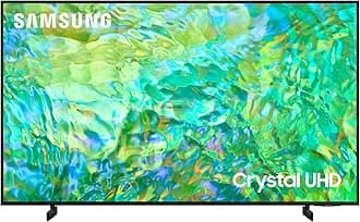 Samsung 55 Inch CU8070 4K Ultra HD Smart TV (2023) - Elite UHD Class TV With Alexa Built In, Dynamic Crystal Colour Screen, Object Tracking Sound, Gaming TV Hub, Slim Design & Smart TV Apps [Energy Class G]