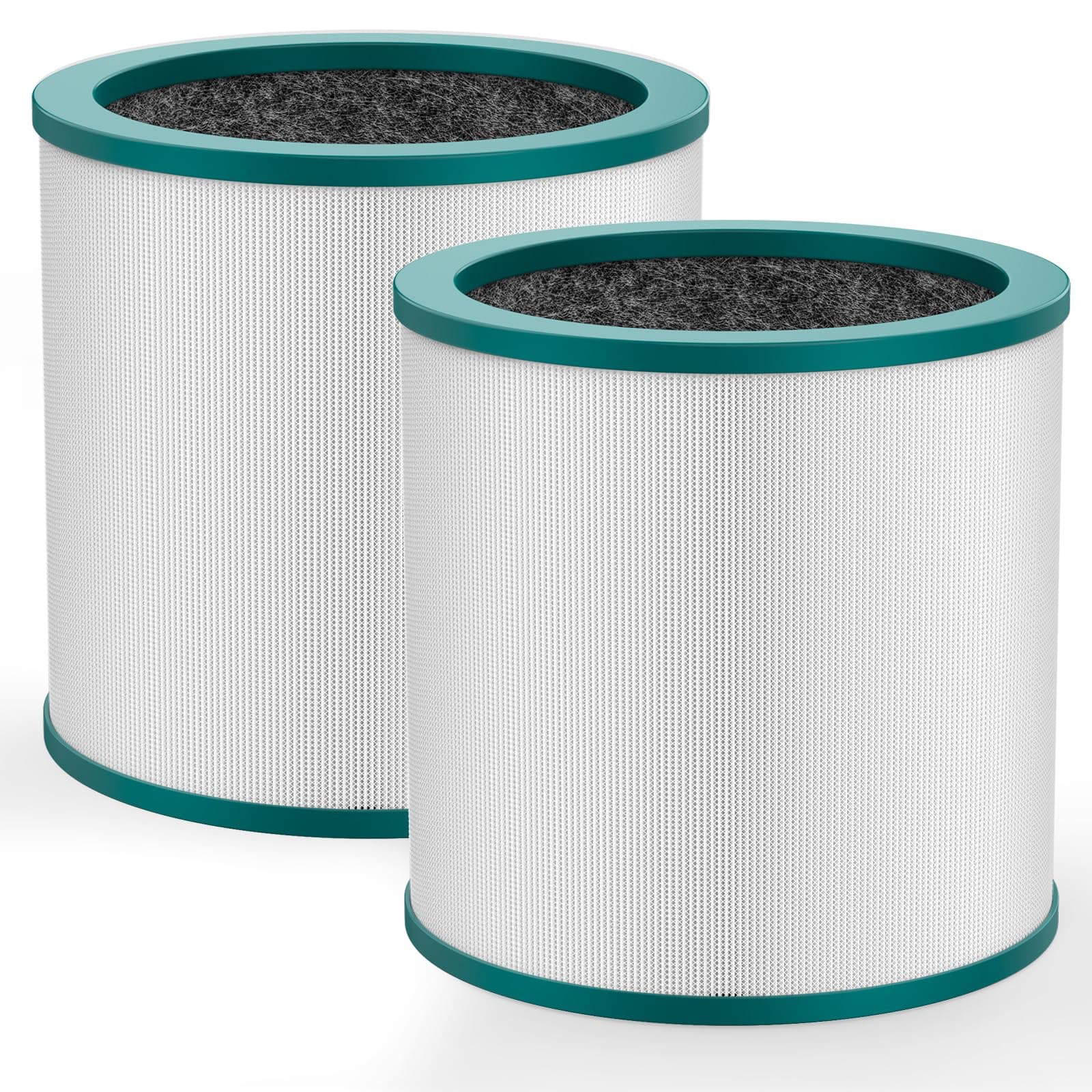 TP01 Replacement Filter for Dyson Tower Pure Cool Link TP01, TP02, TP03, AM11, BP01 Models Air Purifier, Compare to Part 968126-03, 2 Pack