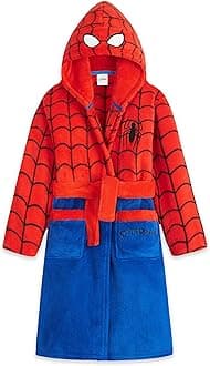 MarvelBoys Dressing Gown, Spiderman Fluffy Dressing Gown