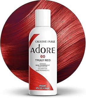 Adore Shining Semi Permanent Hair Colour, 60 Truly Red