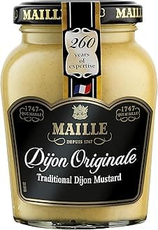 Maille Dijon Original Mustard since 1747 condiment for salads, chicken, and fish 215 g