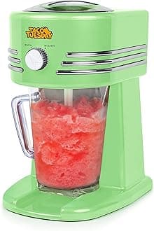 Nostalgia Taco Tuesday Frozen Beverage Station, 40-Oz. Capacity, Perfect For Slushies, Snow Cones, Margaritas, Daiquiris, Lime Green
