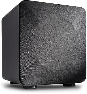 Audioengine S6 210W Compact Powered Mini Subwoofer with Powerful Bass in a Small Package