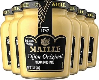 Maille Mustard, Dijon Originale No Added Sulfites, 7.5 oz, 6 Count