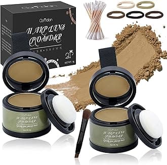 2 Pack Hairline Powder for Women and Men, Used to Root Touch Up Hair Color, Thinning and Gray Hair Coverage and Bald Spots Coverage, Blonde