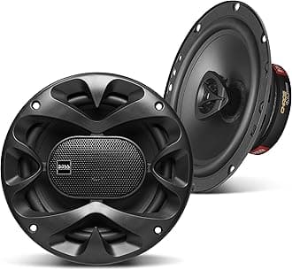 CH6520B Chaos Series 6.5 Inch Car Stereo Door Speakers - 250 Watts Max, 2 Way, Full Range Audio, 1 Inch Tweeter, Coaxial, Sold in Pairs