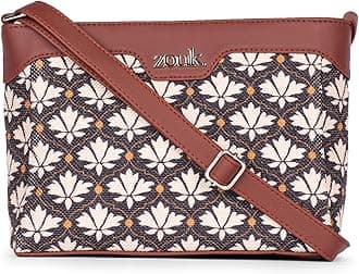 ZOUK Harmony Sling Bag | Crossbody Bags for Women | Women's Handbags | Stylish | Vegan Leather Evening Bag | Travel & Office Use | Purse and Wallet