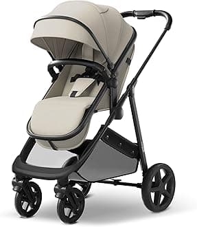 Wiz 2-in-1 Convertible Baby Stroller with Bassinet Mode - Foldable Infant Stroller to Explore More as a Family - Toddler Stroller with Reversible Stroller Seat