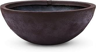 Aquatic Patio Pond Planter, Container Water Garden, 40-Inch Round, European Terra Cotta | 98861