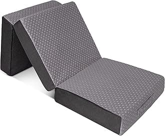 Milliard Trifold Mattress, Single Size, 6 inch, Portable Foldable Mattress with Memory Foam & Washable Cover, Tri-Folding Floor Bed, Camping, Fold Up Guest Bed, RV Travel, Sleepovers, 75" x 25"