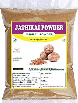 3V PRODUCTS Pure Jathikai Powder 100 Gm | Nutmeg | Jaiphal