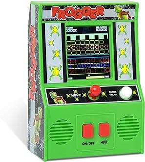 Basic Fun Arcade Classics Frogger Retro Handheld Game