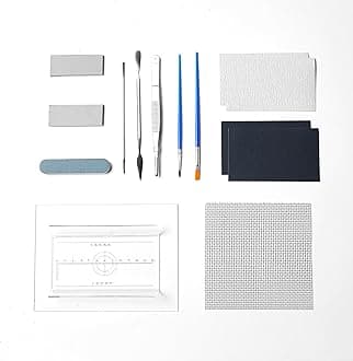 We make hope Metal Clay Silver Clay Hand Making DIY Tool Kit, Precious Metal Clay Essentials Starter Tool Kit, 15PCS