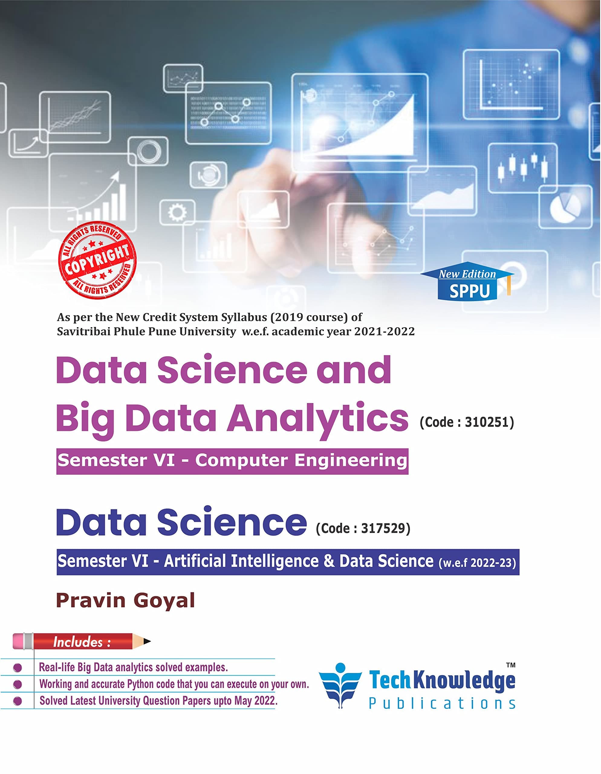 Data Science and Big Data Analytics For SPPU B.E. Computer Engineering Sem 6